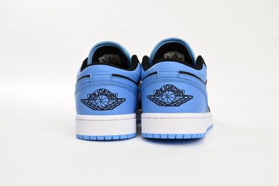 Jordan 1 Low Black University Blue      553558-041