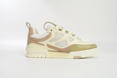 Lo*is V*it*on LV Skate Sneaker Beige White