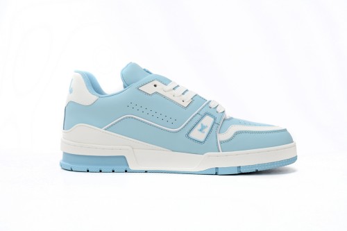 Lo*is V*it*on   LV Trainer #54 Light Blue White