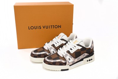 Lo*is V*it*on LV Trainer #54 Damier Ebene Multi