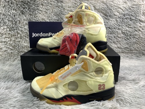 Jordan 5 Retro Off-White Sail    DH8565-100