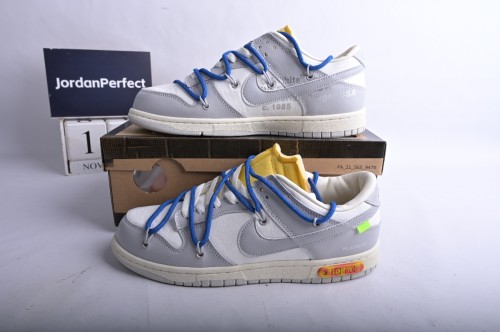 Nike Dunk Low Off-White Lot 10    DM1602-112