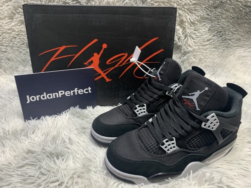 Jordan 4 Retro SE Black Canvas       DH7138-006