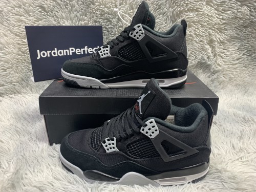 Jordan 4 Retro SE Black Canvas       DH7138-006