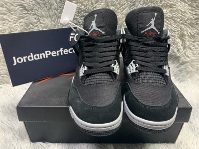 Jordan 4 Retro SE Black Canvas       DH7138-006