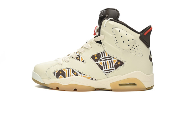 Jordan 6 Retro Quai 54 Sail Brown (2020)      CZ4152-100