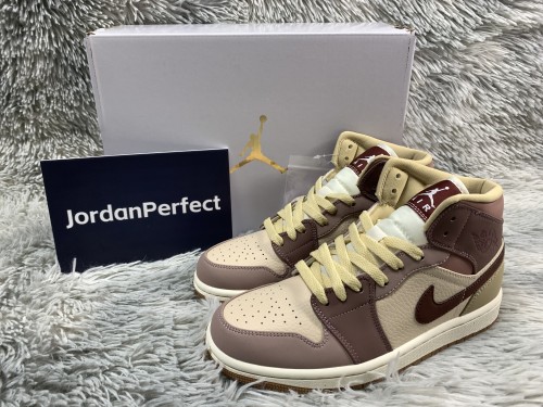 Jordan 1 Mid SE Dark Pony Smoky Mauve (W)      DO7440-821