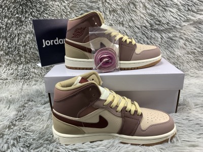 Jordan 1 Mid SE Dark Pony Smoky Mauve (W)      DO7440-821