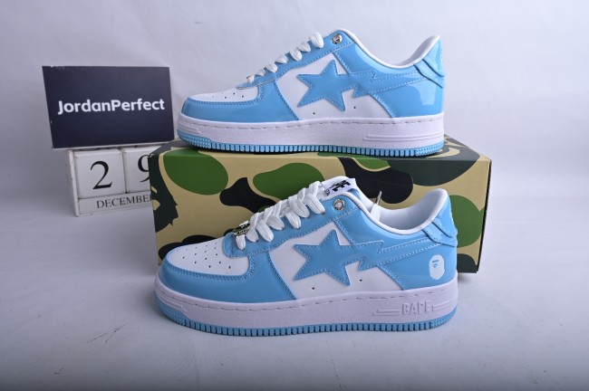 A Bathing Ape Bape Sta Low Blue            001FWH701001_SAX_A