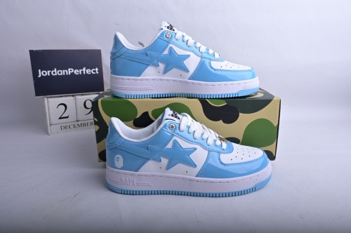 A Bathing Ape Bape Sta Low Blue            001FWH701001_SAX_A