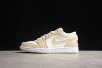 Jordan 1 Low SE Sail Rattan University Red FB7168-121