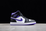 Jordan 1 Mid Dark Iris  554724-095