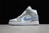 Jordan 1 Mid Wolf Grey Aluminum (W) BQ6472-105