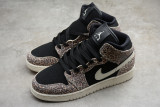 Jordan 1 Mid SE Leopard (GS) BQ6931 021