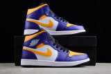 Jordan 1 Mid Lakers (2022) DQ8426-517