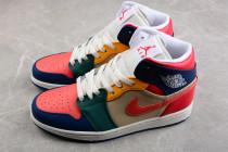 Jordan 1 Mid SE Multi Color (2022) (W) DN3738-400