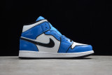 Jordan 1 Mid Signal Blue DD6834-402