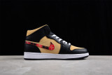 Air Jordan 1 Mid Tartan Swoosh DZ5329-001