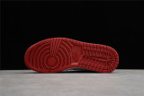 Jordan 1 Mid Gym Red Black White 554724-122