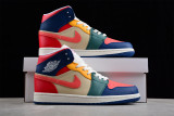 Jordan 1 Mid SE Multi Color (2022) (W) DN3738-400