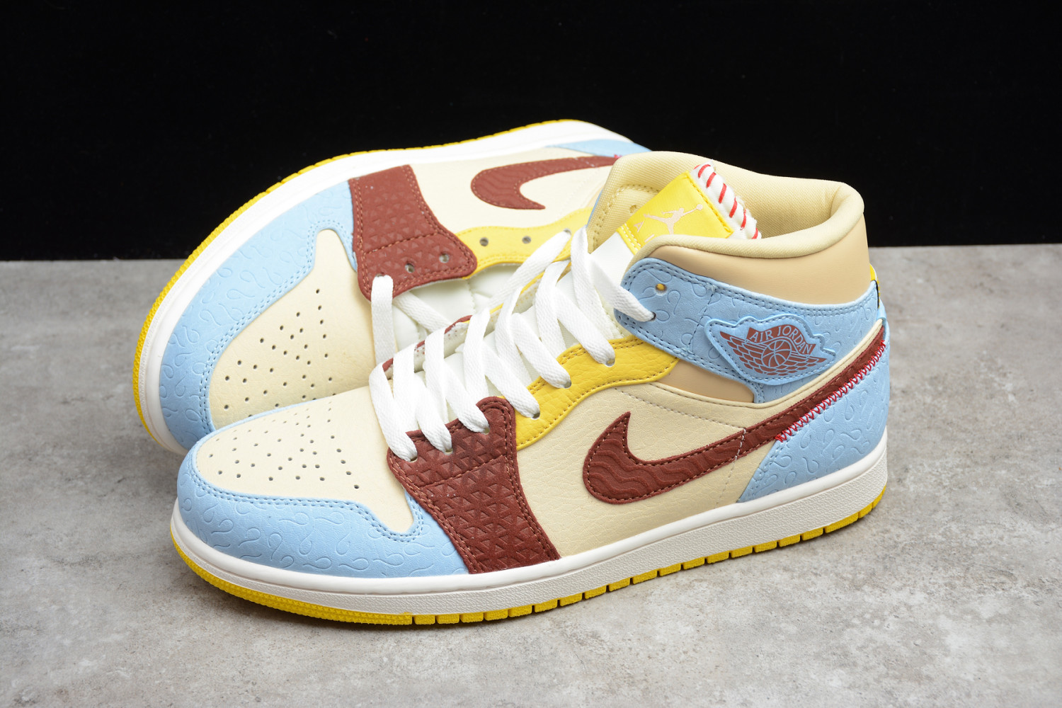Jordan 1 Mid SE Fearless Maison Chateau Rouge CU2803-200