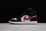 Jordan 1 Mid Newspaper Air Times 852542-061