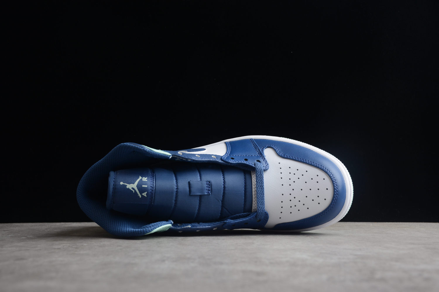 Jordan 1 Mid Mystic Navy Mint Foam 554724-413