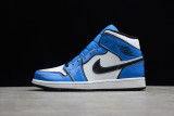 Jordan 1 Mid Signal Blue DD6834-402