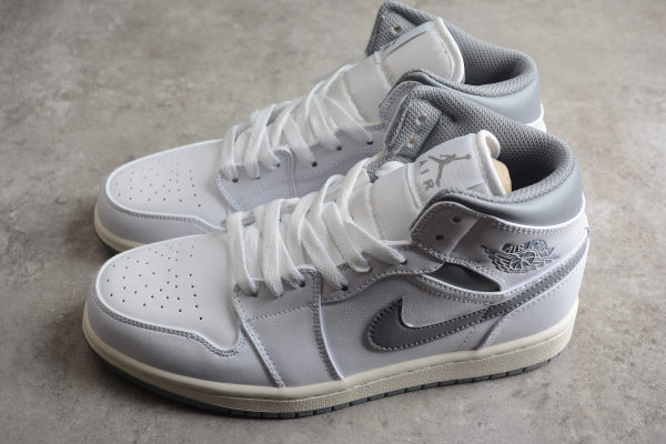 Air Jordan 1 Mid Neutral Grey 554724-135