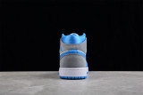 Jordan 1 Mid University Blue Grey DX9276-100