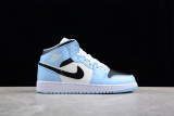 Jordan 1 Mid Ice Blue (GS) 555112-401