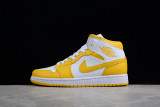 Jordan 1 Mid White University Gold (W) BQ6472-117