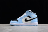 Jordan 1 Mid Ice Blue (GS) 555112-401