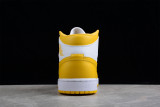 Jordan 1 Mid White University Gold (W) BQ6472-117