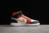 Jordan 1 Mid XQ White Black Sport Red DV0576-176