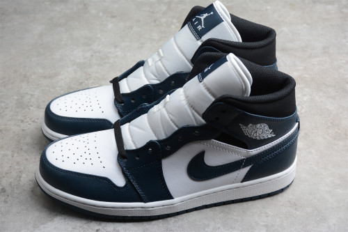 Jordan 1 Mid Armory Navy 554724-411