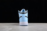 Jordan 1 Mid Ice Blue (GS) 555112-401