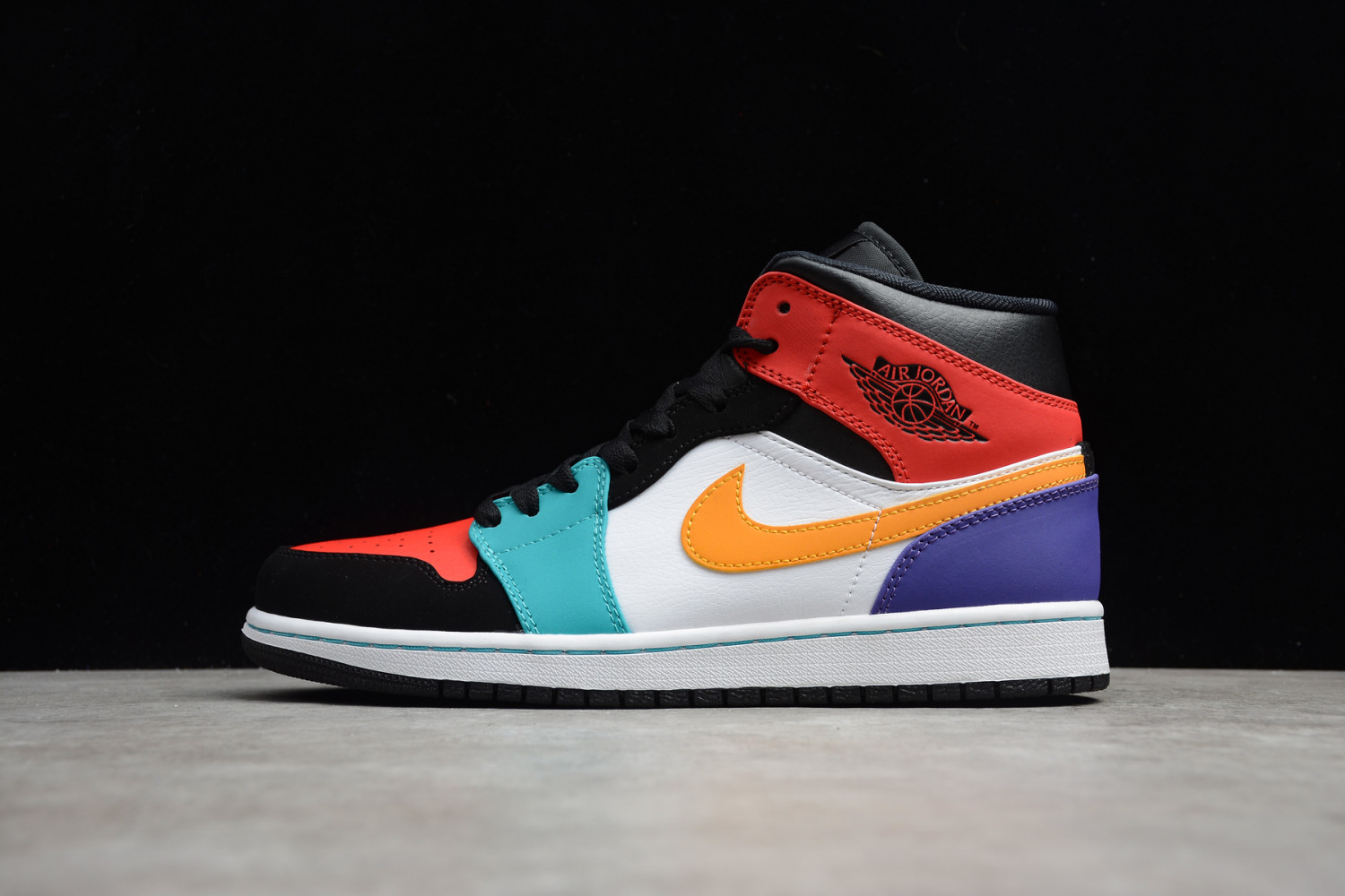 Jordan 1 Mid Bred Multi-Color 554724-125
