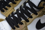 Jordan 1 Mid Metallic Gold Black White DC1419-700