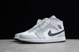 Jordan 1 Mid Light Smoke Grey (W) BQ6472-015