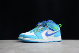 Jordan 1 Mid SE Sprite Blue (GS) DA8010-400