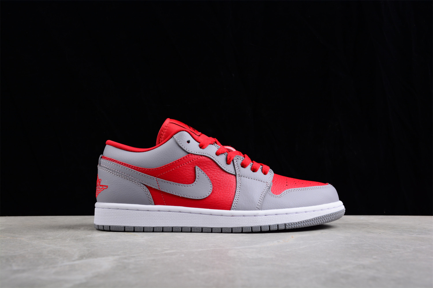 Jordan 1 Low SE Homage Split Gym Red Cement Grey (W) DR0502-600