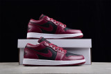 Jordan 1 Low Black Dark Beetroot (W)  DC0774-006