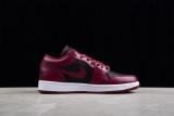 Jordan 1 Low Black Dark Beetroot (W)  DC0774-006