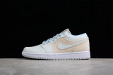 Jordan 1 Low Se Canvas Iris Whisper Sail (W) DQ4151-500