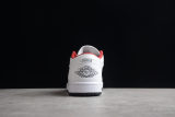 Jordan 1 Low White Gym Red Black (GS) 553560-164