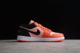 Jordan 1 Low Orange Black (W) DM3379-600