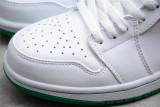 Jordan 1 Low White Lucky Green Black 553558-129