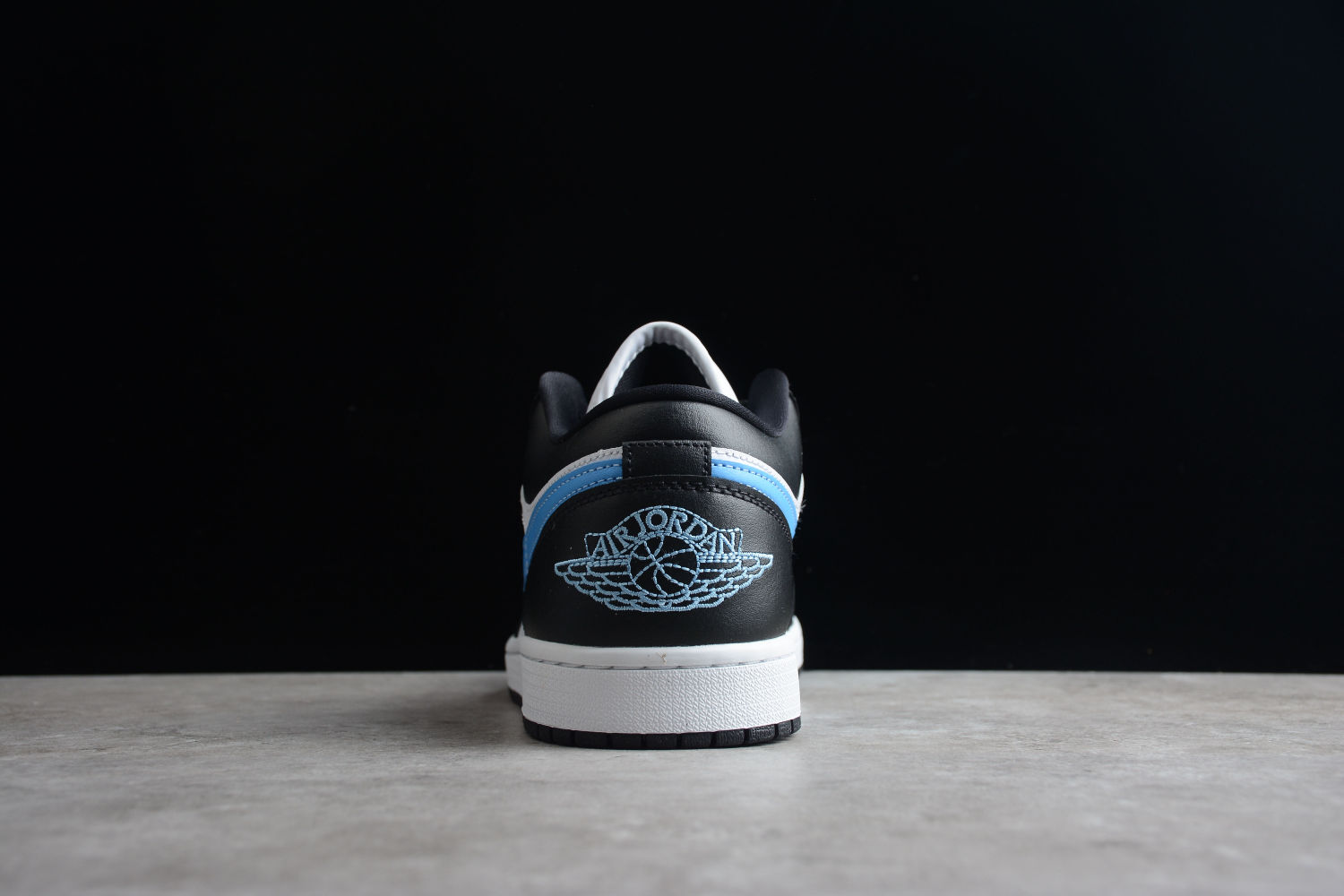 Jordan 1 Low Black University Blue White (W) DC0774-041