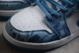 Jordan 1 Low Washed Denim (GS) DM8947-100